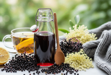 Elderberry syrup benefits and dosage