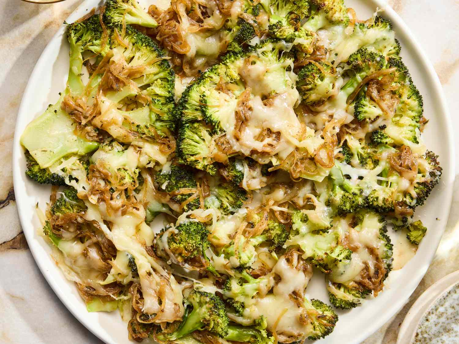 Cheesy French Onion Broccoli