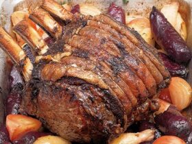 How to roast and carve prime rib