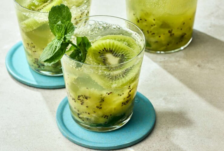Kiwi Mojito Mocktail