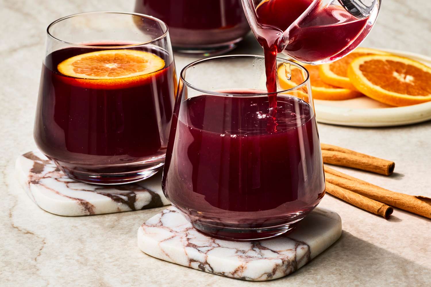 No-Added-Sugar ‘Mulled Wine’ Mocktail
