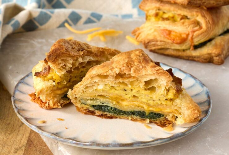 Puff Pastry Breakfast Sandwiches