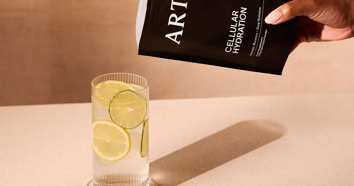 Restore your body's electrolyte balance with ARTAH Cellular Hydration