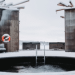 A pool at Arctic Bath, a winter destination that prioritizes wellness