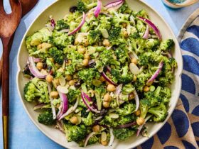 Chopped Broccoli & Chickpea Salad