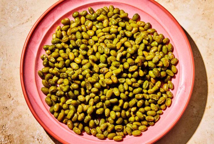 Crunchy Roasted Edamame