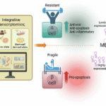 Differential immune- and apoptosis-related gene signatures in pancreatic alpha and beta cells contribute to their fate in type 1 diabetes
