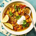 High-Protein Butternut Squash & Lentil Soup