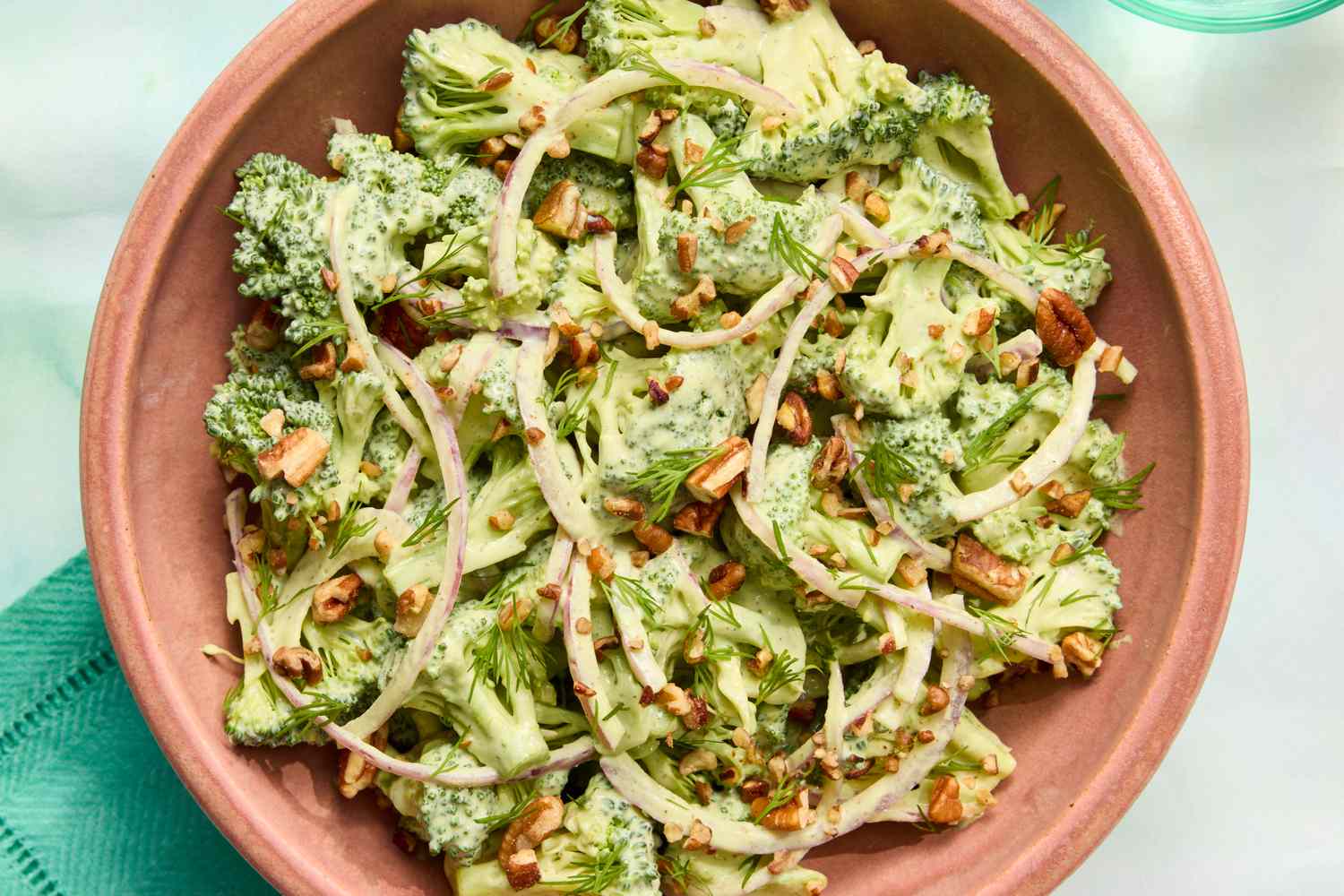 High-Protein Creamy Broccoli Salad