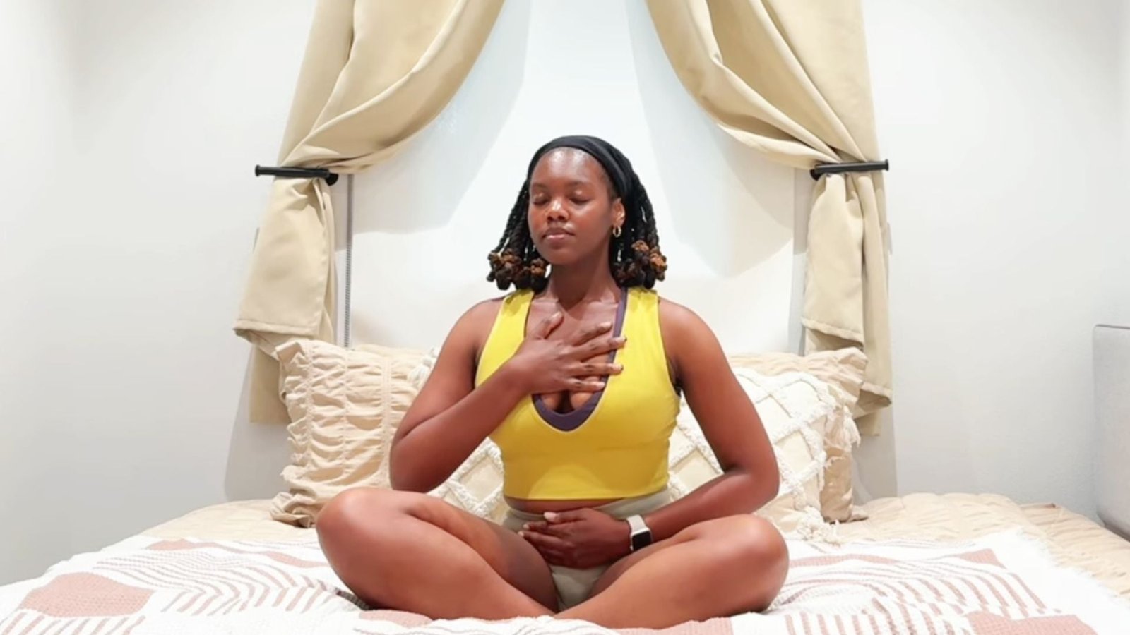 Tired? A 10-Minute Yoga for Sleep Practice You Can Do in Bed