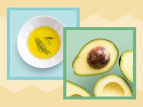 olive oil and avocado
