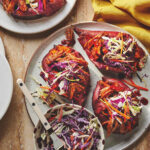 Add This BBQ Pork Stuffed Sweet Potato To Your Weeknight Rotation