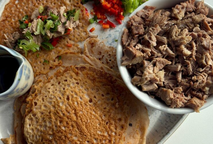 Aromatic Pork Pancakes | Good Food