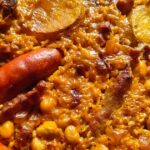 Arroz al horno (baked meaty rice)