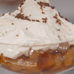 Caramelised Poached Pineapple In Rum With Coconut Cream