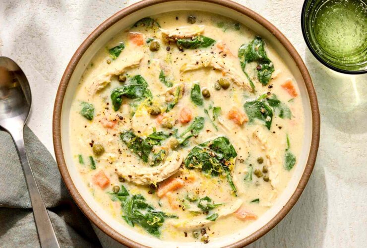 Chicken Piccata Soup