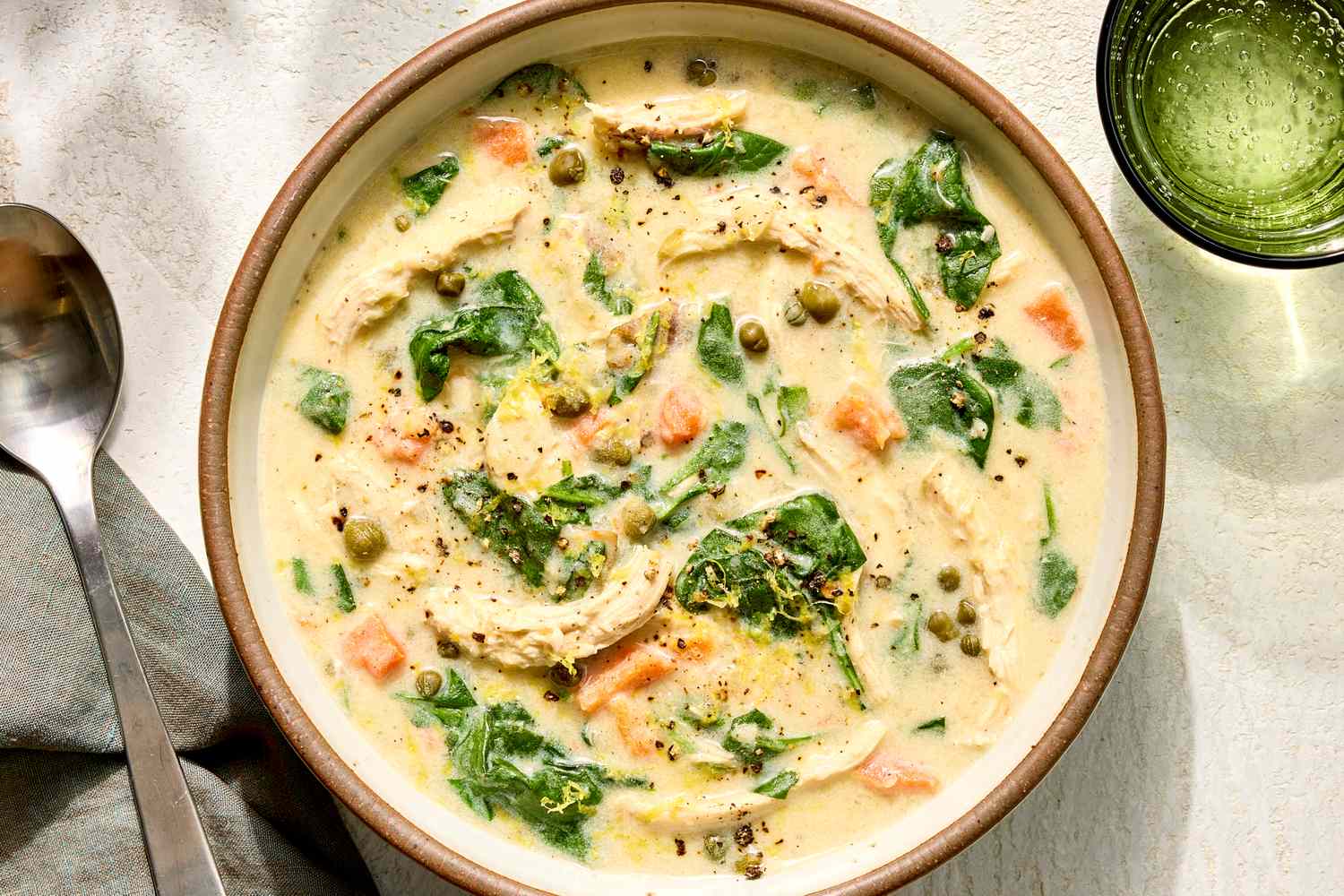 Chicken Piccata Soup