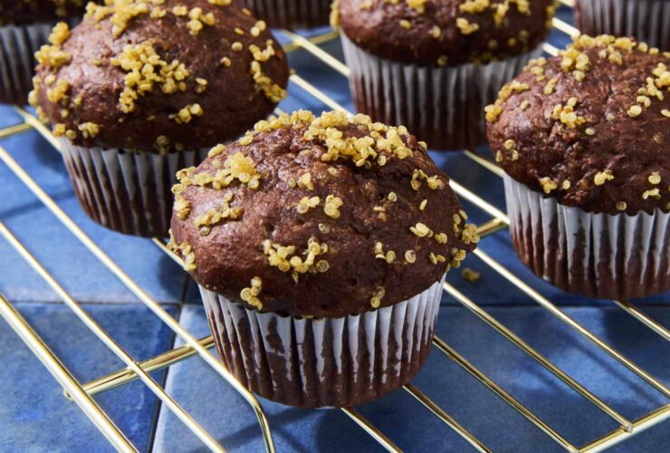 Chocolate-Quinoa Muffins