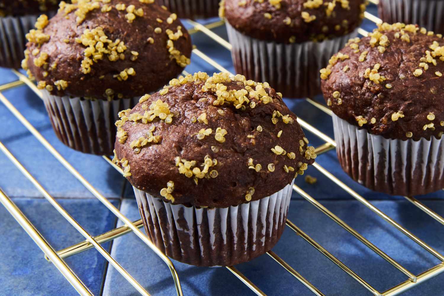 Chocolate-Quinoa Muffins