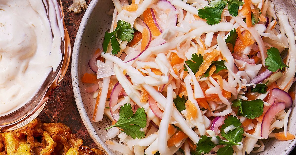 Crunchy slaw