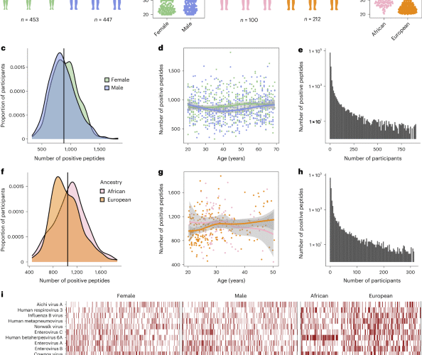 Demographic and genetic factors shape the epitope specificity of the human antibody repertoire against viruses