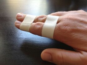 How to Buddy Tape a Finger at Home