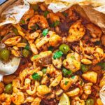 Nduja, fennel & seafood en papillote with cheat's aioli recipe