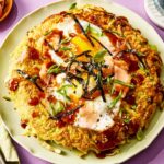 Okonomiyaki with Fried Egg