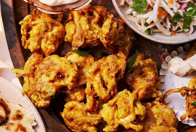 Onion bhaji chicken tenders