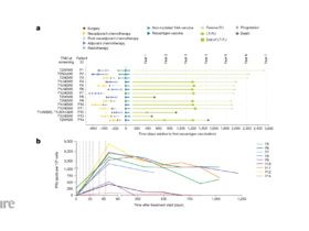 Personalized mRNA vaccine induces strong, durable immunity in hard-to-treat breast cancer