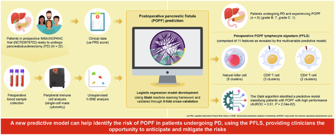 Preoperative lymphocyte signature predicts pancreatic fistula after pancreatoduodenectomy