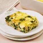Spinach & White Bean Egg Bake with Feta