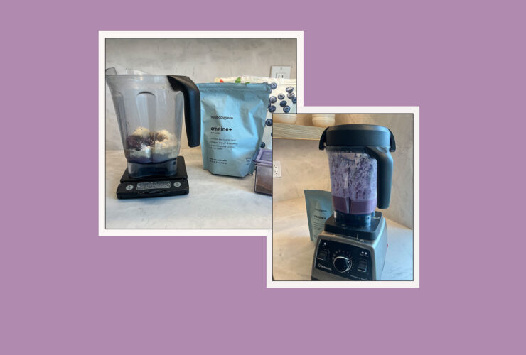 This Creamy Blueberry Smoothie Has 34 Grams Of Protein