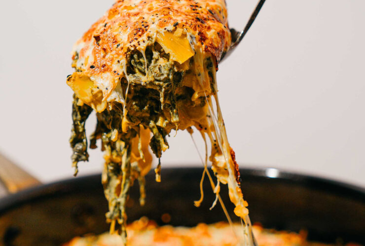 This Healthy-ish Artichoke Dip Keeps All The Creaminess, Just With More Veggies