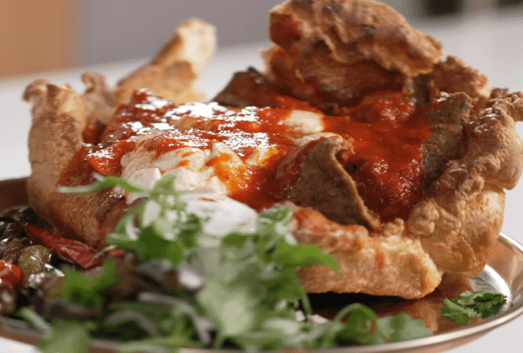 Doner Yorkshire pudding