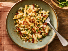 Prosciutto & tarragon mac 'n' cheese