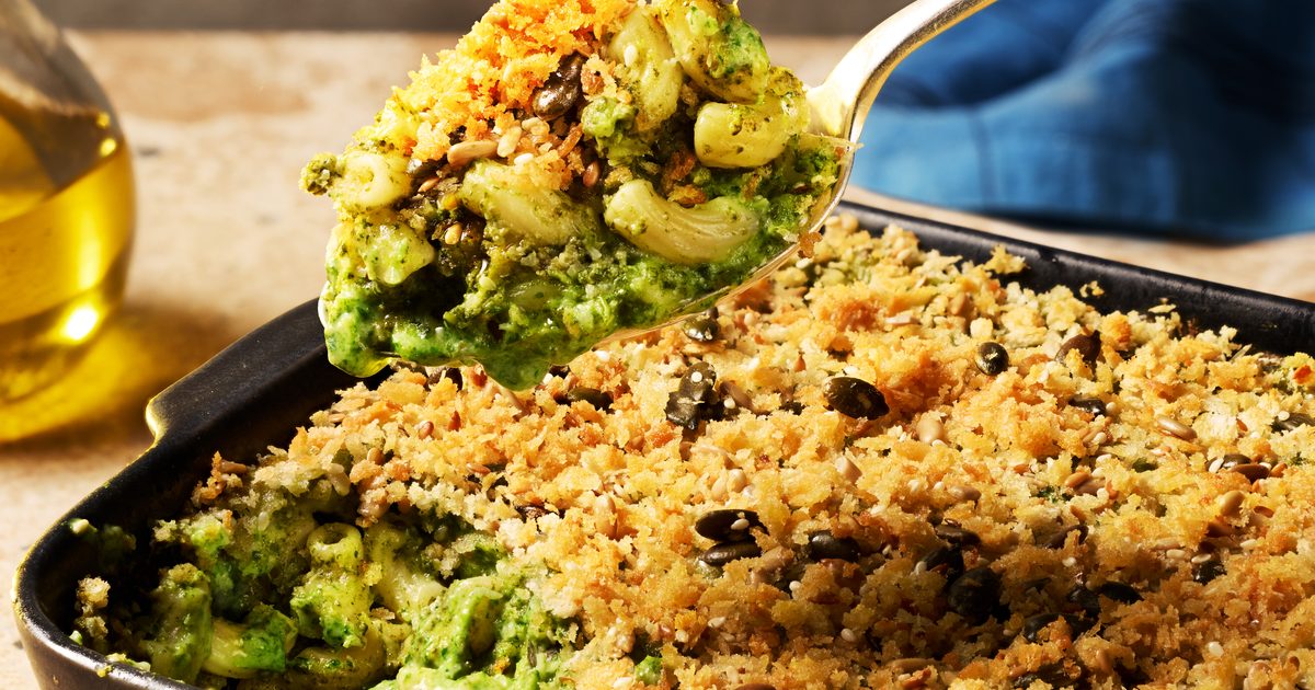 ‘Eat your greens’ mac & cheese