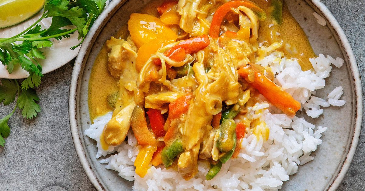 Chicken satay curry recipe | Good Food