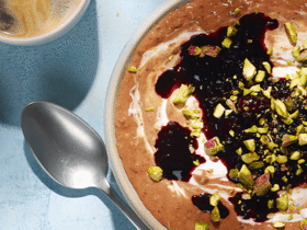 Chocolate & cherry porridge  | Good Food