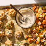 Dinner Doesn’t Get Easier Than This Chicken Meatball Sheet Pan
