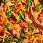 Drunken noodles (pad kee mao) recipe