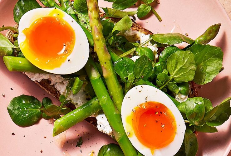 Loaded ricotta griddled toasts