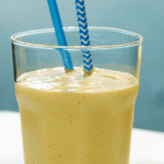 Mango lassi-inspired breakfast smoothie