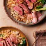Miso steak rice bowls recipe