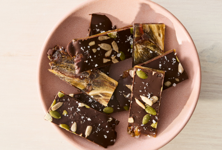 Need a 3 p.m. snack? Try This Dark Chocolate Pumpkin Seed Bark