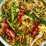 This easy twist on carbonara is the only pasta recipe you need this spring