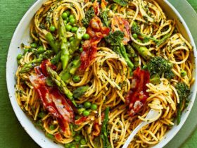 This easy twist on carbonara is the only pasta recipe you need this spring