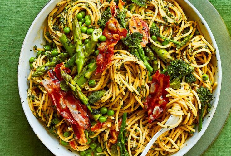 This easy twist on carbonara is the only pasta recipe you need this spring