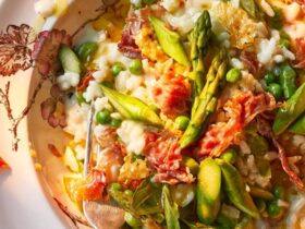 This spring risotto recipe is the perfect seasonal dinner for May