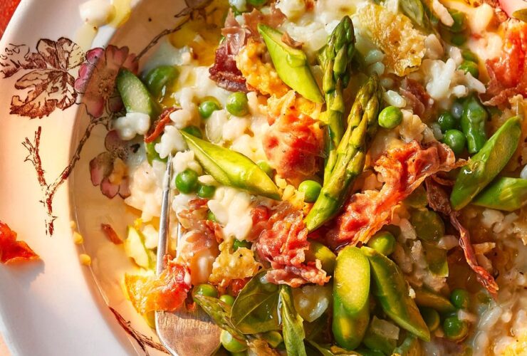 This spring risotto recipe is the perfect seasonal dinner for May